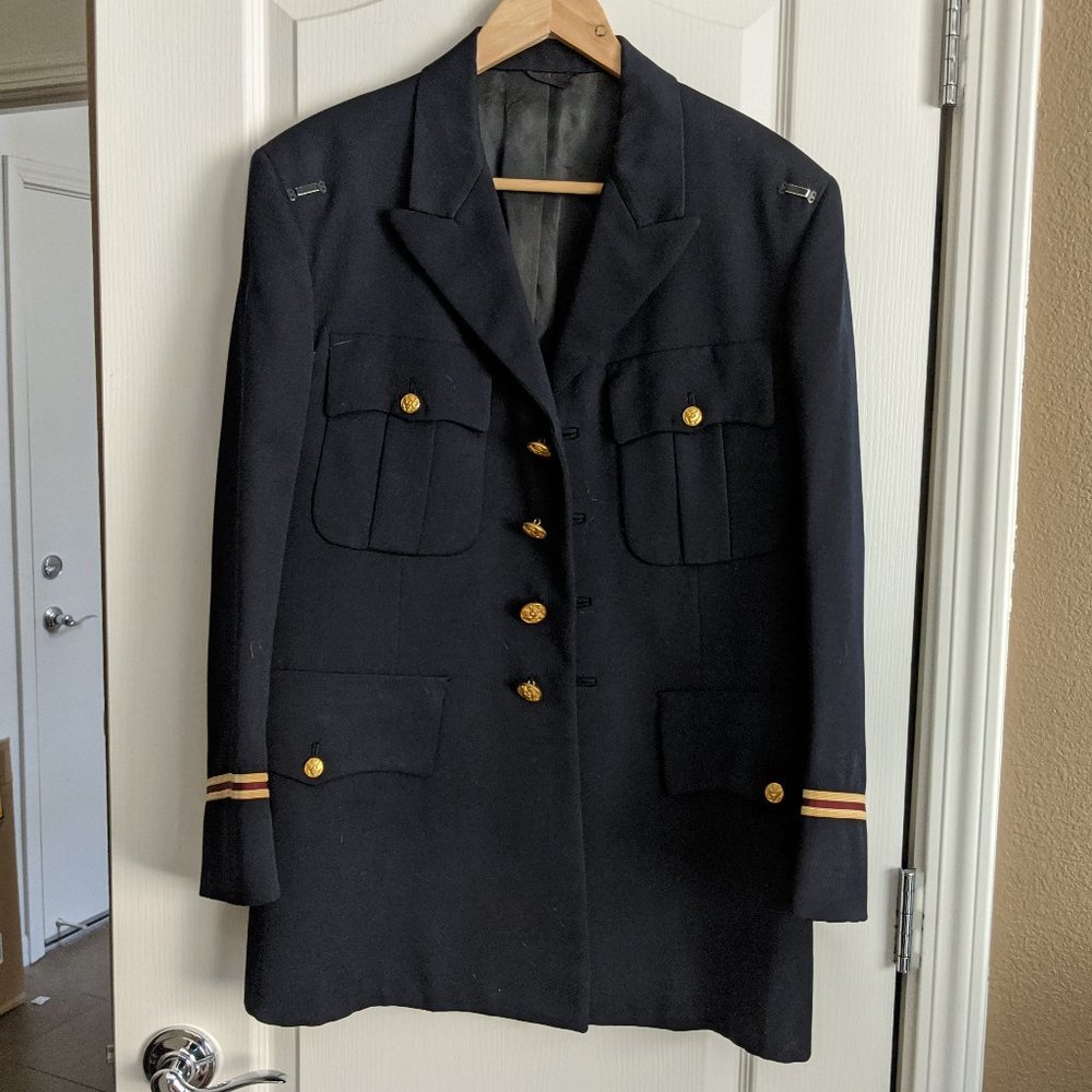 Military dress jacket (authentic, I think)